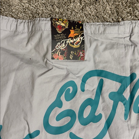 Ed Hardy Cargo Parachute Pants NO OFFERS - Picture 10 of 14